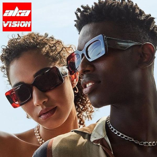 

sunglasses aka vision rectangle vintage women square glasses women/men brand designer small eyewear gafas de sol hombre, White;black