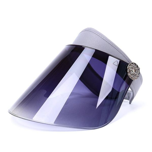 

cycling caps & masks plastic visor sun hat adjustable sports sunvisor outdoor summer cap whshopping, Black