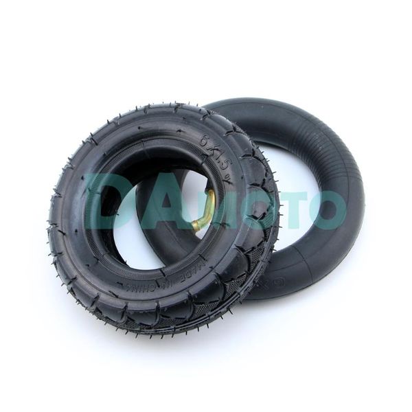 

motorcycle wheels & tires 6 inch folding electric scooter tyre 6x1.5 tire + inner tube for e-scooter wheel pocket bike utility vehicle chair