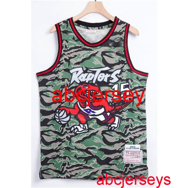 8 Styles Jersey 15# Carter 2021 stagionali mimeti di pallacanestro maglia da basket s m l xl xxl