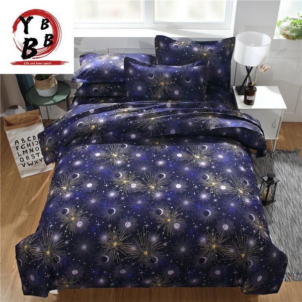 

bedding sets hipster galaxy set universe outer space themed 3d print  king twin duvet cover with pillowcases soft home textiles