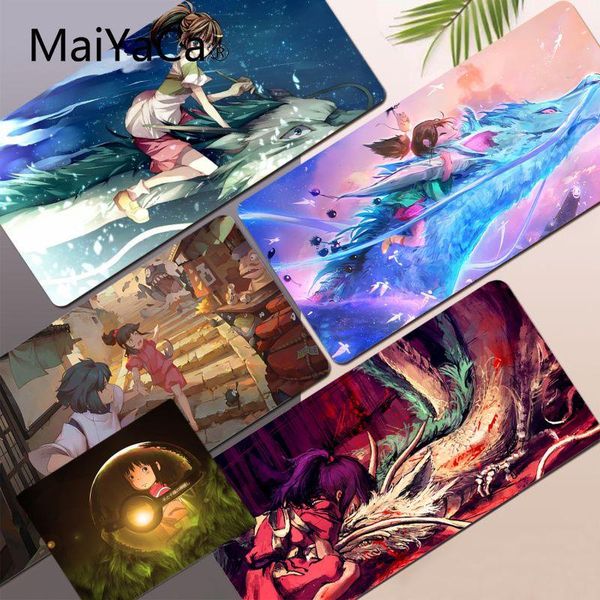 

mouse pads & wrist rests spirited away no face man gaming player desk laprubber mat size for large edge locking speed version game keybo