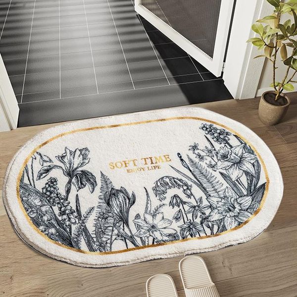 

carpets ins welcome doormat absorbent bathroom carpet non-slip floor mat oval kitchen rug hallway entrance mats bedside area rugs