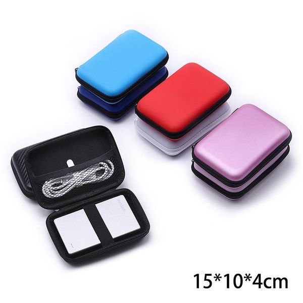 

storage bags color headset box data cable