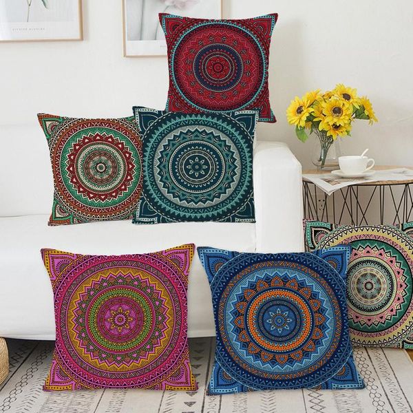 

1piece pillowcase custom square pillow cover case zipper retro waist pillowcovers 45*45cm drop cushion/decorative