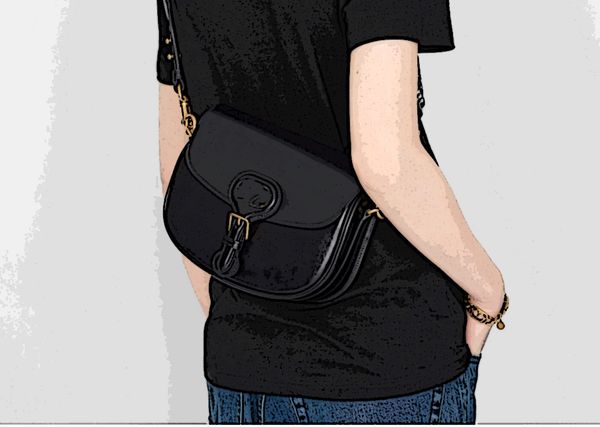 

bobby totes uniform style shoulder bag smooth cattle leather cross body classic lady bags