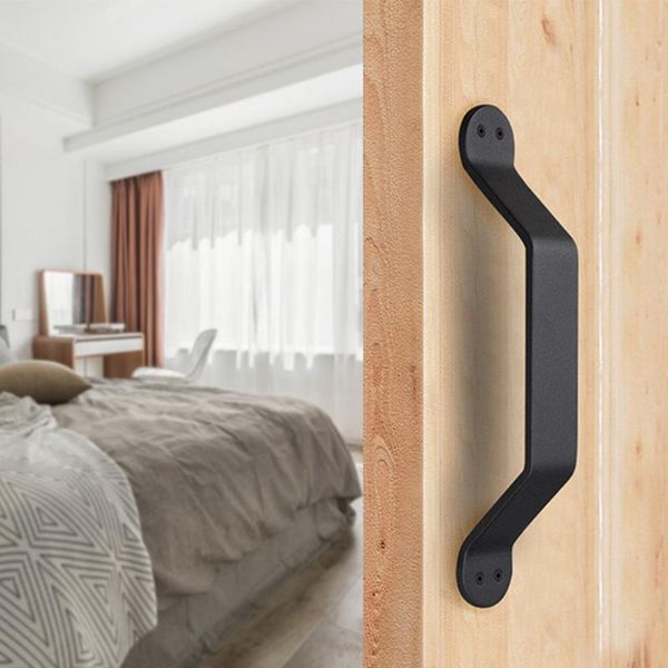 

handles & pulls cabinet home shed garage matte 4 screws cast iron wine cellar easy install barn door handle smooth pulling for sliding gate