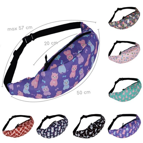 

waist bag canvas travelling casual fanny pack mobile phone men women designer belt sports pockets #0113 bags