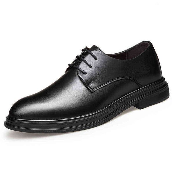 

autumn leather men's lace up busins sho comfortable working leisure