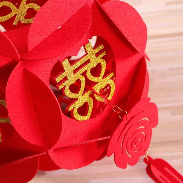 

decorative flowers & wreaths red chinese hanging hydrangea chinensis good luck knots tassels decor home