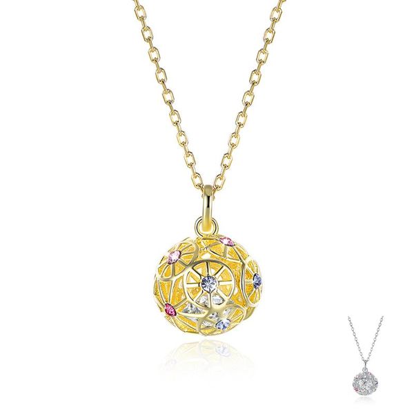 

chains silverhoo women's necklace round fashion design choker 925 sterling silver jewelry wedding gifts