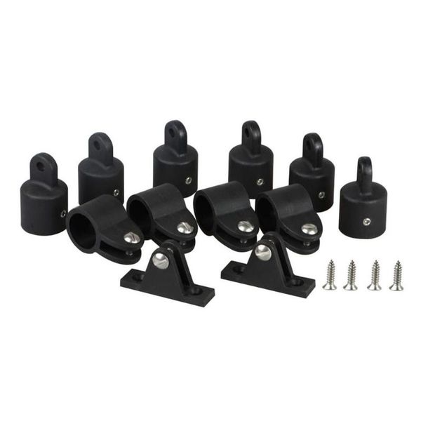 

rafts/inflatable boats high-strength nylon slide cap hardware set for yacht sunshade external eye end canopy tube boat accessories