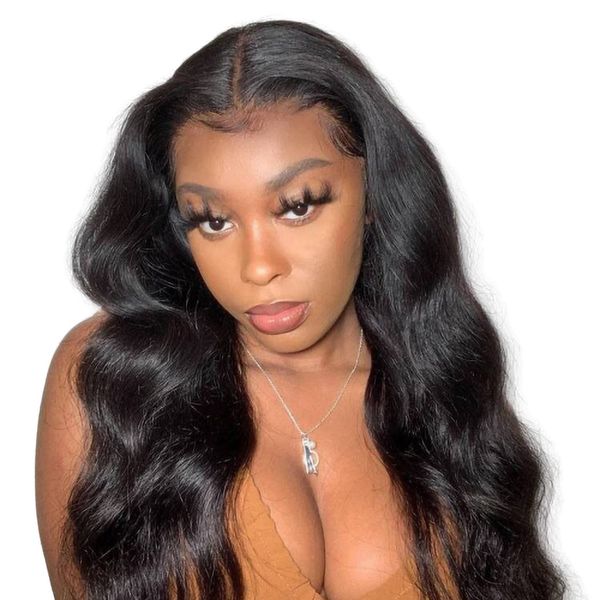

lx brand 30 inch body wave lace front wig 5x5 hd lace closure wig 220% lace frontal human hair wigs for black women loose deep wave wigsfact