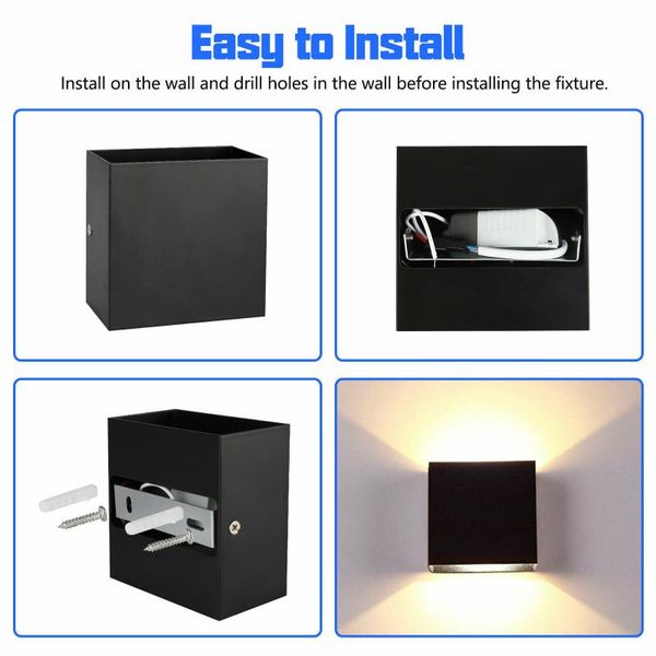 

wall lamp modern up down sconce lighting fixture light indoor decoration ty53