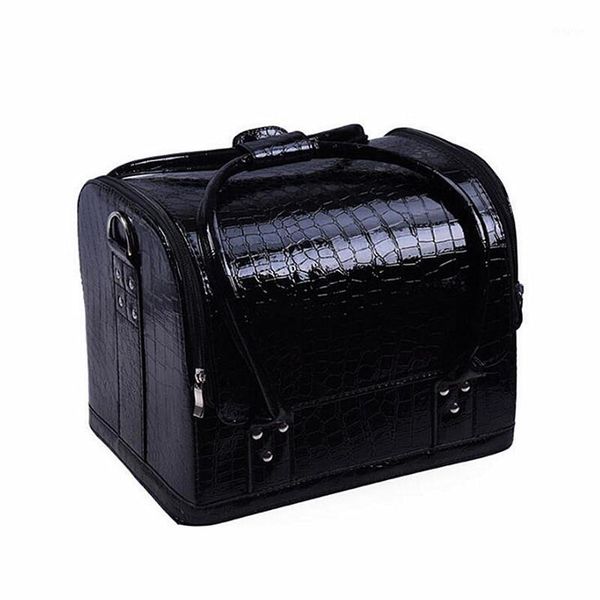 

cosmetic bags homeda bag makeup travel professional make up box brush necessaries estojo de lapis maleta maquiagem necessary y2481