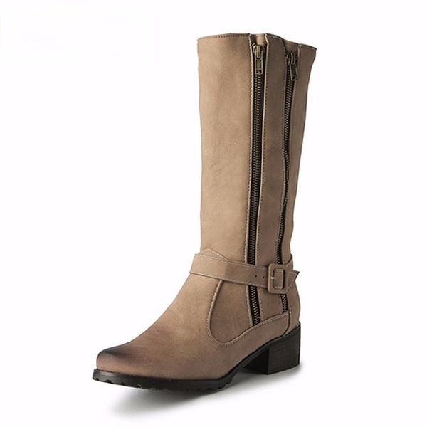 

boots 2021 women mid-calf handmade retro leisure shoes casual loafers fashion zapatos casuales hombres, Black