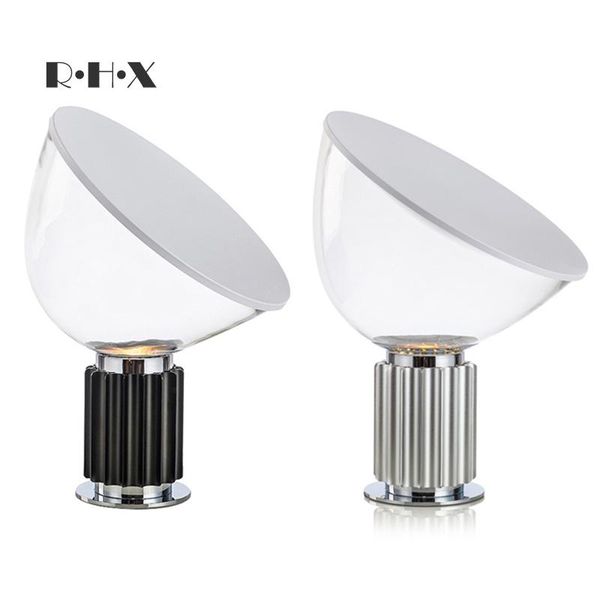 

table lamps nordic led color glass for living room lampada comodino dining bedroom bedside lamp
