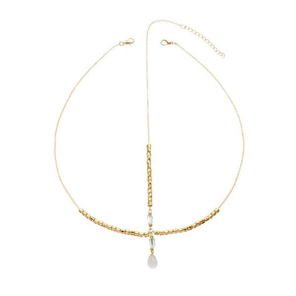 

chains 2021 fashion luxury design ladies temperament classic drop-shaped shell head chain adjustable multilayer necklace, Silver