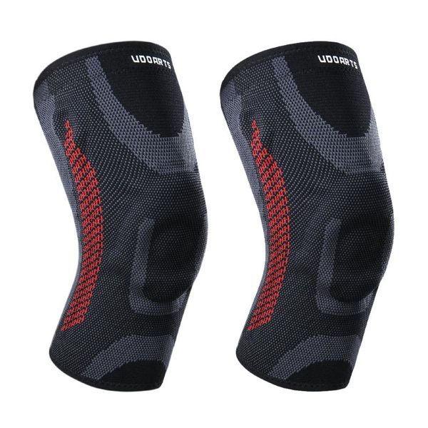 

elbow & knee pads udoarts sports support(1 pair), Black;gray