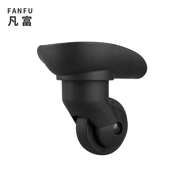 

bag parts & accessories 1 pairs suitcase wheel replacement luggage wheels universal 360 degree rotation, Black