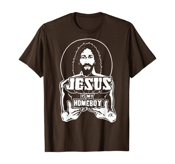 

The Original Jesus Is My Homeboy black t shirt, Mainly pictures