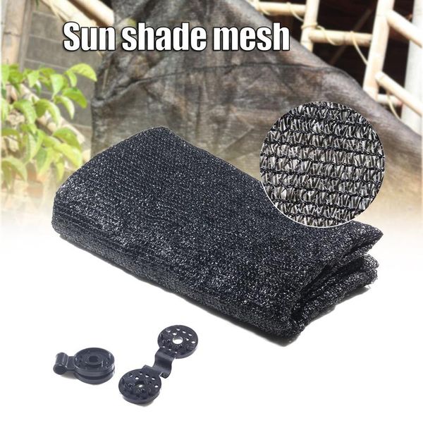 

shade 40% sunblock cloth cover black sun mesh uv resistant lightweight breathable net for garden flower plant b99