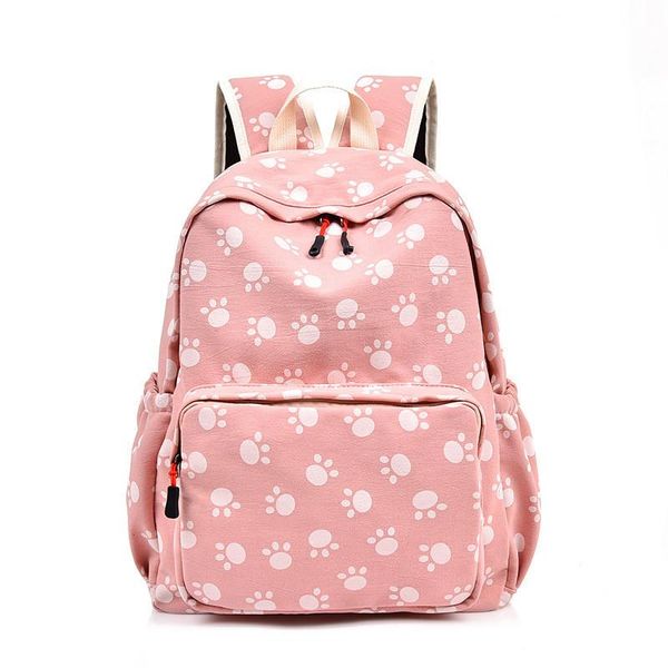 

girls both shoulders backpack girl schoolbag women school student backpacks for children bookbag mochila escolar children's bags