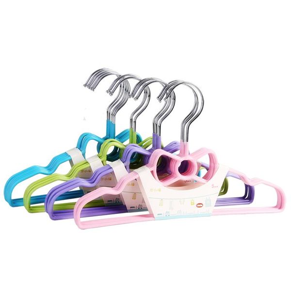 

hangers & racks 30cm 10 pcs/lot heart-shaped bowknot-shaped children's clothes plastic kid's coat hanger anti-skid baby clothing r