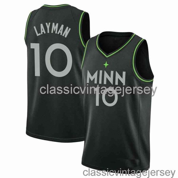 

jake layman #10 75th anniversary swingman jersey stitched mens women youth xs-6xl basketball jerseys, Black