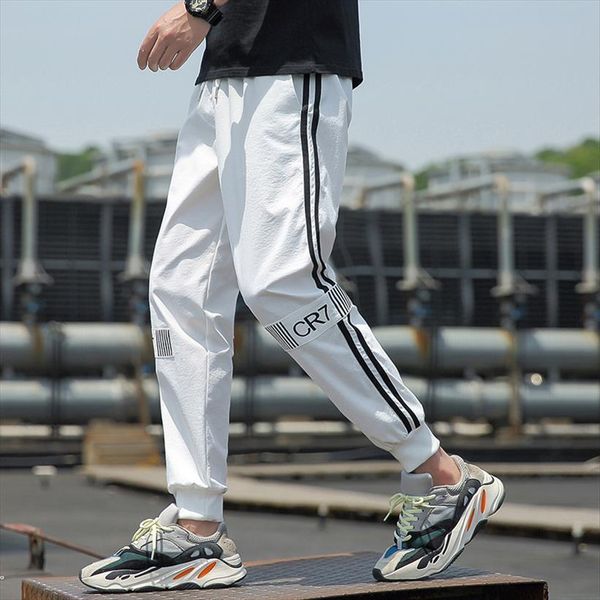 

autumn casual nine minutes sweat women pants sports trousers, Black