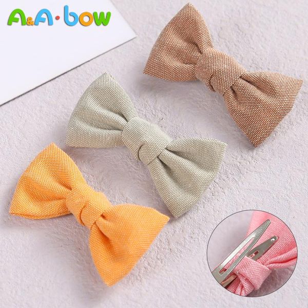 

hair accessories 1pcs bow baby clips for girls women hairpins infant headwear nylon hairgrips child headwrap, Slivery;white