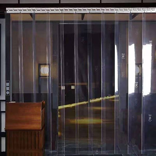 

other building supplies air conditioning door curtain pvc transparent plastic soft winter warm wind insulation frosted partition leather