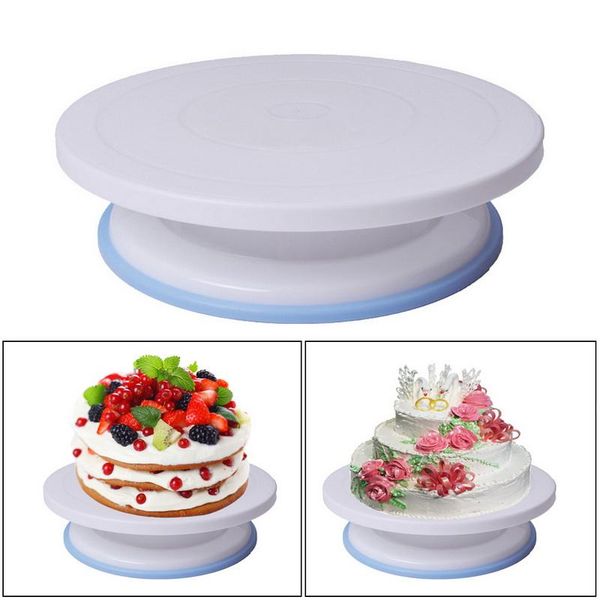 

baking & pastry tools plastic cake stand turntable rotating rack dough rotary table diy tool
