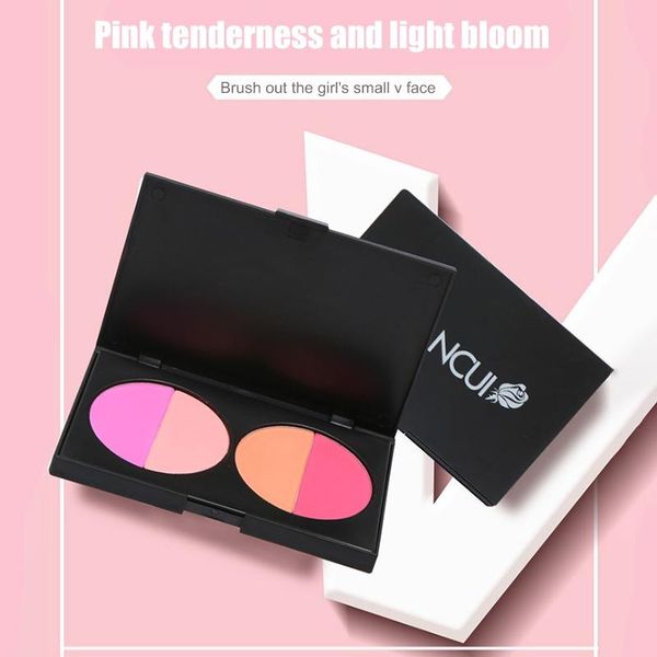 

blush 4 colors face powder cosmetic brighten skin palette makeup accessoryfafa