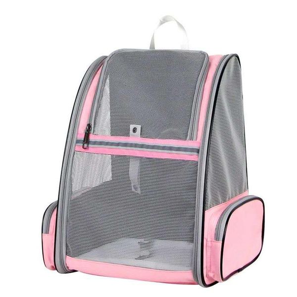 

cat carriers,crates & houses portable pvc carriers breathable puppy kitten backpack outdoor foldable travel space cage pet supplies