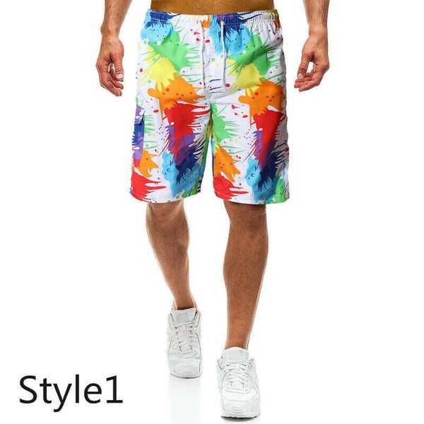 

fashion mens swimming board shorts swim trunks swimwear beach summer casual men colorful thin print men's, White;black