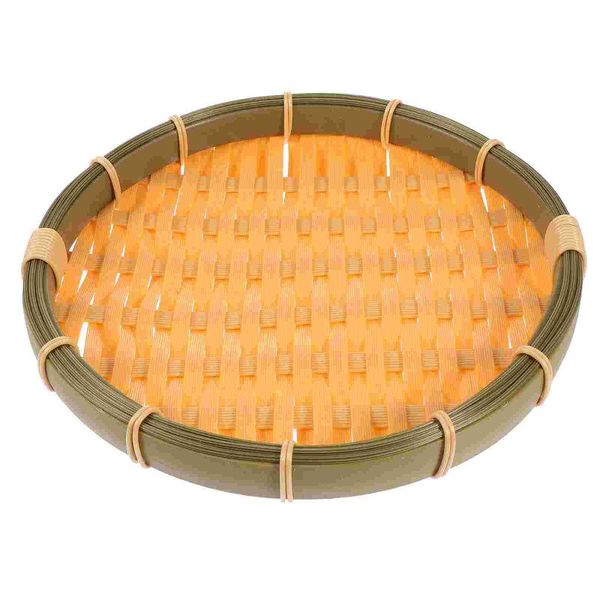 

kitchen storage & organization 1pc exquisite fake bamboo woven basket craft snack