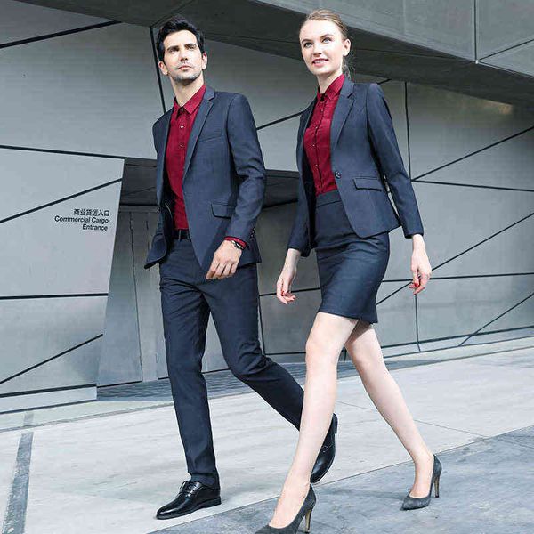 

luxury men's suits blazers men's wear the same autumn and winter busins manager women's suit formal tooling bank, White;black