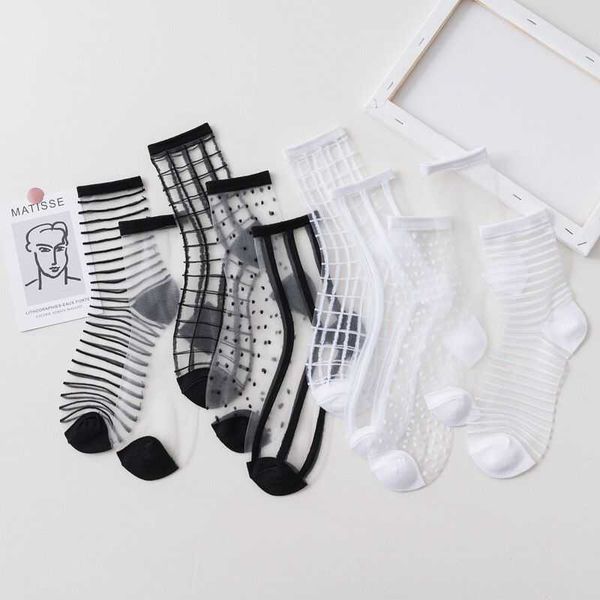 

novelty harajuku product crystal silk tide socks funny sunflowers vines flowers happy women casual sox men's, Black