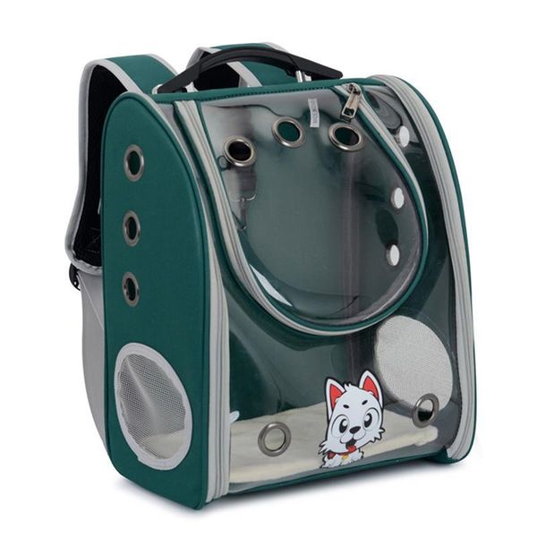 

cat beds & furniture pet travel backpack wear-resistant transparent bag multifunctional portable dog handbag for outdoor