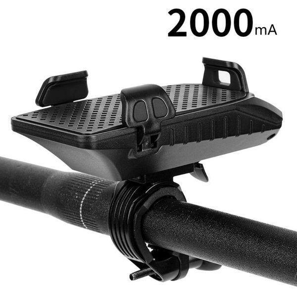 

cell phone mounts & holders usb bike horn bell holder power bank,
