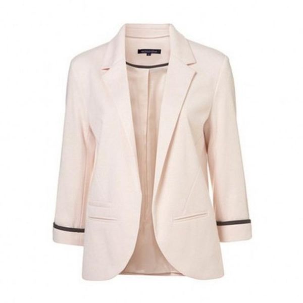

women's suits & blazers autumn fashion suit jacket multi-color simple office lady loose wm*, White;black