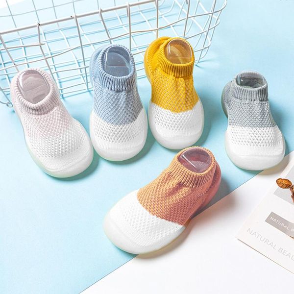

first walkers fashion born infant baby boys girls mesh prewalkers short tube soft bottom non-slip breathable socks shoes#p4