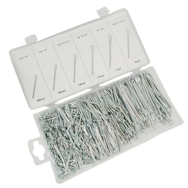 

professional hand tool sets 150pcs /555pcs/1000pcs split pin hardware tools stainless steel hairpin bolt spring combination