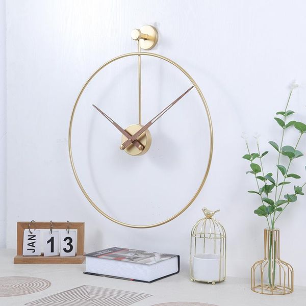 

large size modern brief design wall decor clocks for living room