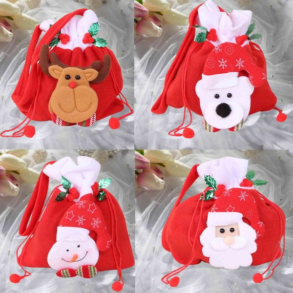

storage old man elk gift bag decorative supplies christmas candy bag