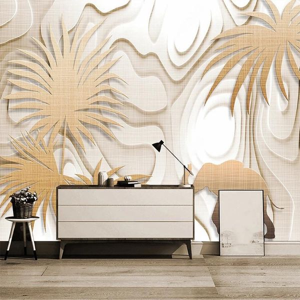 

wallpapers wall art decor po murals tropical rainforest elephant modern 3d custom wallpaper designs for bedroom papel pintado de pared