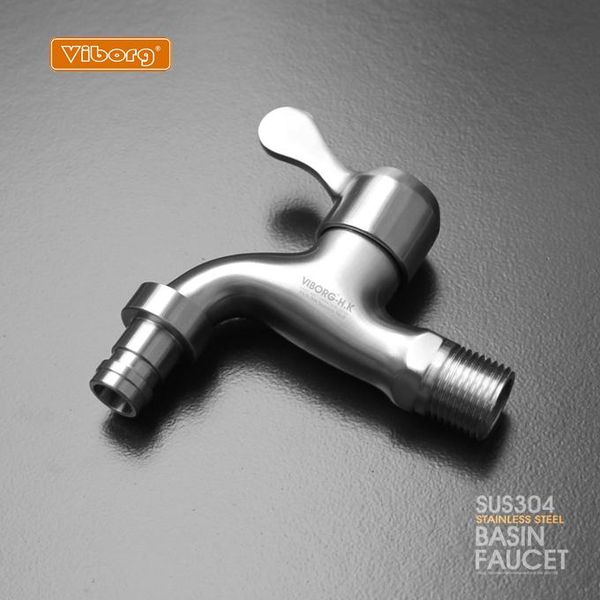 

bathroom sink faucets viborg sus304 stainless steel casting garden outdoor tap washing machine faucet tap, ks-b0118