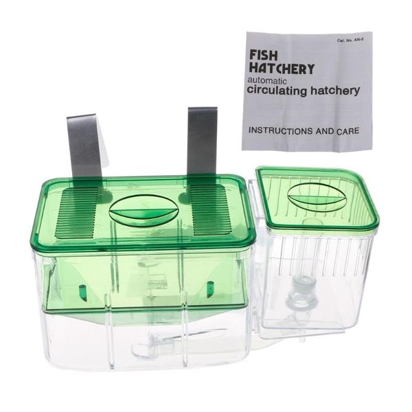 

aquariums clear fish breeding isolation box tank aquarium auto circulating hatchery