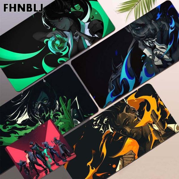 

mouse pads & wrist rests fhnblj valorant arrivals beautiful anime pad mat size for large edge locking speed version game keyboard